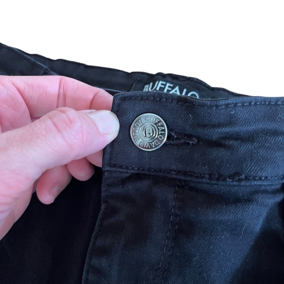 Buffalo David Bitton Black Skinny Jeans Women’s Size 8 Mid Rise Stretch Denim - Picture 3 of 13